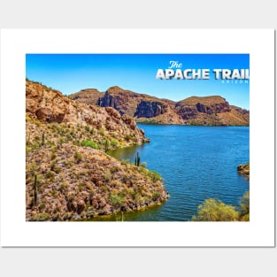 Apache Trail Scenic Drive View Posters and Art